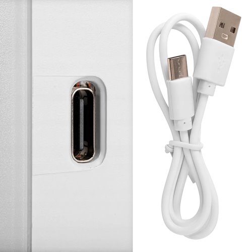 Plafon LED z akumulatorem USB 5W 4000K - czujnik ruchu