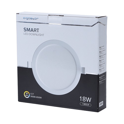 Panel LED SMART Wi-Fi 18W okrągły CCT 3000-6500K