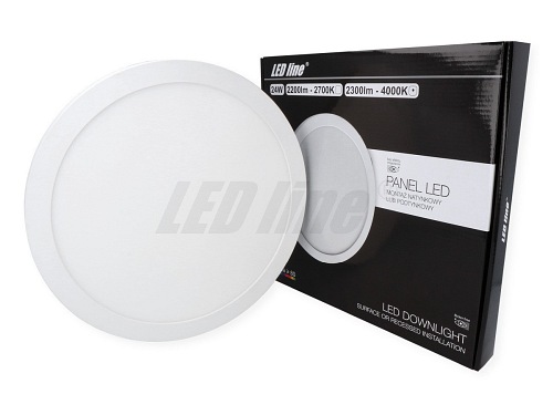 okrągły panel LED 24W easyfix dzienny