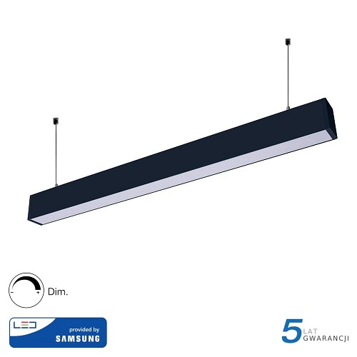 Lampa LED Linear V-TAC Samsung 60W Góra/Dół Czarna 120cm VT-7-60 4000K 6000lm