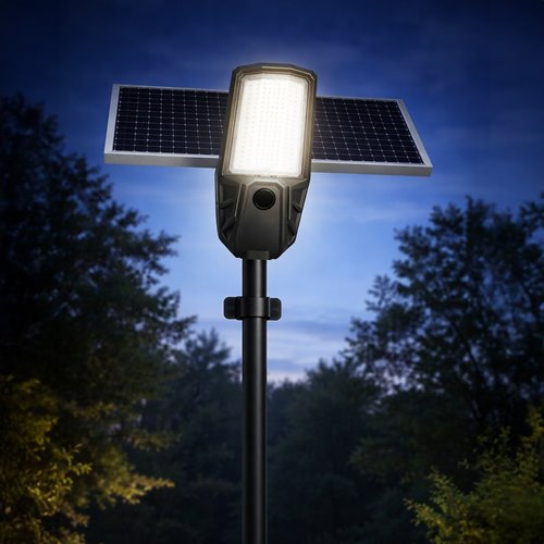 Latarnia Uliczna Solarna Kobra 2400lm 6500K