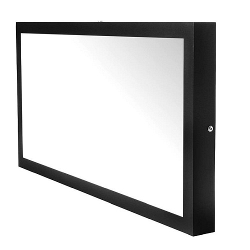 Panel LED natynkowy 60x30cm Czarny 36W - Biała Zimna