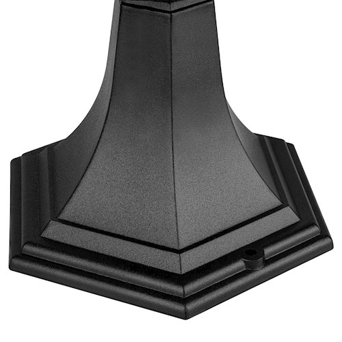 Lampa ogrodowa stojąca NIKO 1xE27 30cm czarny
