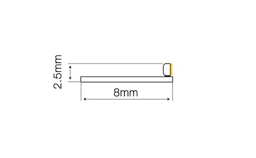 Taśma LED line SIDE VIEW 300 SMD3014 12V biała neutralna 6200-6700K 5 metrów