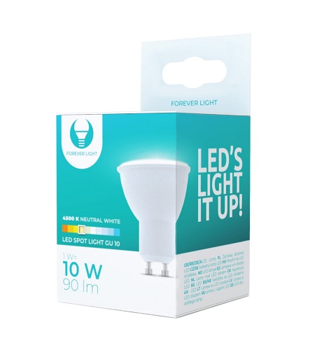 Żarówka LED GU10 1W neutralna