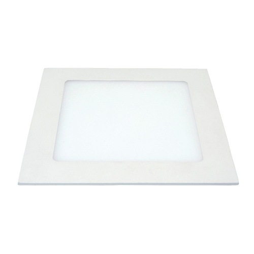 Panel LED 12W podtynkowy, kwadrat 170x170mm, ULTRA SLIM - biała dzienna 