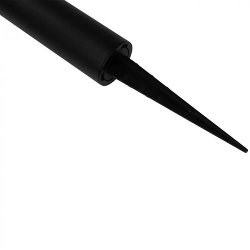 Słupek ogrodowy 2w1 solarny/USB - przezroczysty klosz