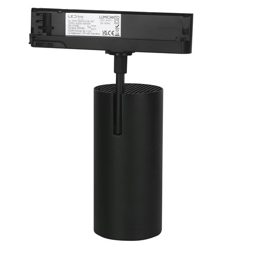 Reflektor 3-fazowy Lumicanto 14-29W 36-60° CCT czarny