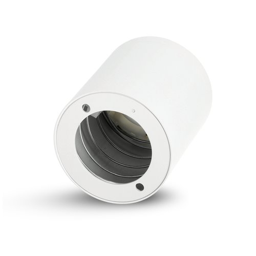 Lampa natynkowa okrągła 85x96mm GX53 biała