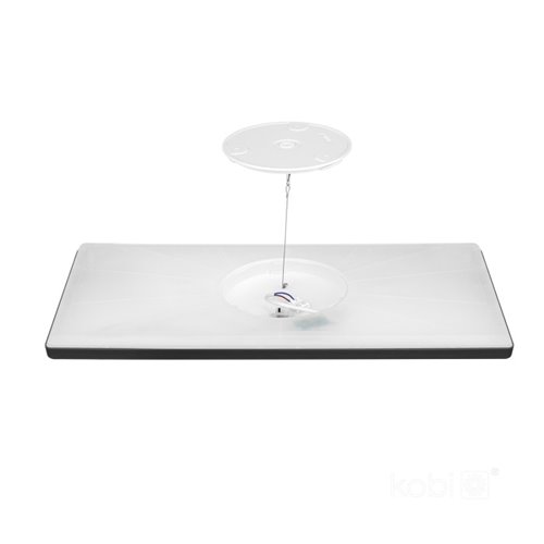 Panel LED 60x30 IP54 czarny natynkowy Slim 32W CCT