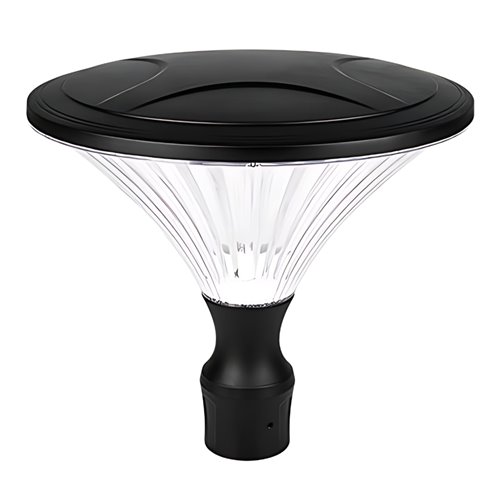 Lampa parkowa Latarnia 1xE27 Plano czarna