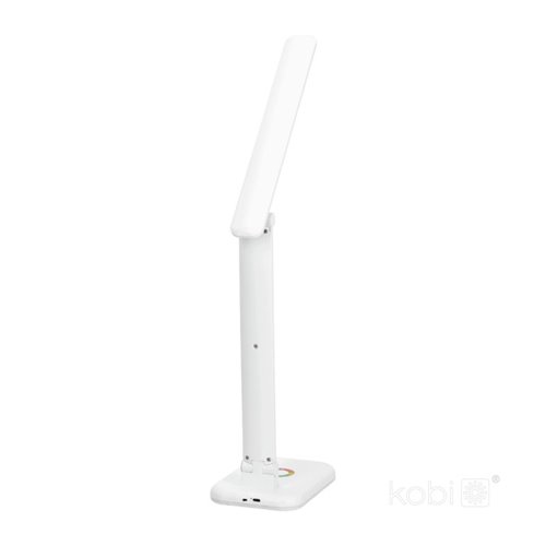 Lampka biurkowa LED Noblite 7W CCT ze światłem RGB biała