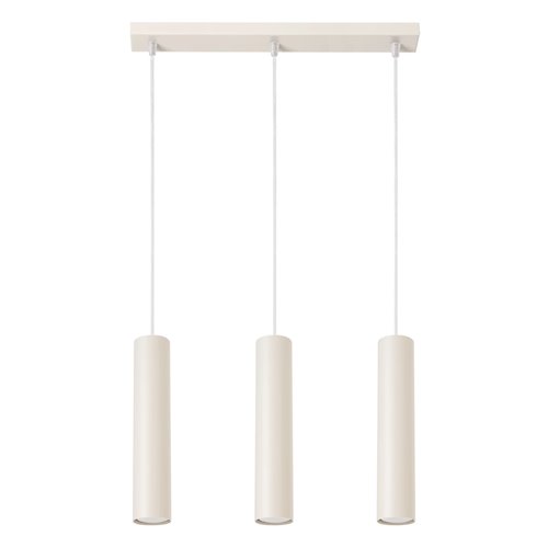 Lampa wisząca potrójna Lagos 3xGU10 listwa beżowa