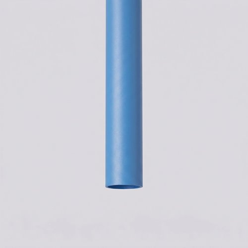 Lampa wisząca podwójna tuba Pastelo 2xG9 błękitna