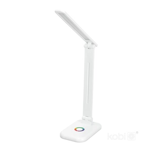 Lampka biurkowa LED Noblite 7W CCT ze światłem RGB biała