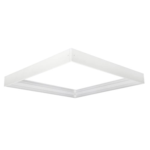 Ramka natynkowa biała 62mm do paneli LED 60x60