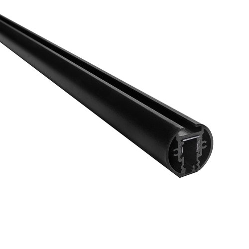 Szyna magnetyczna Micro-24V okrągła natynkowa czarna 200cm