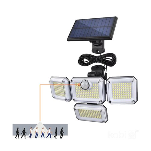Naświetlacz solarny LED