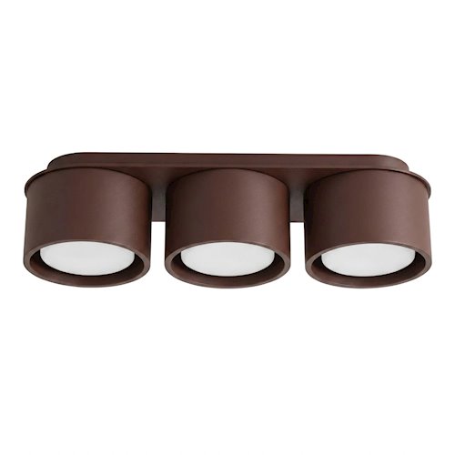 Lampa sufitowa potrójna tuba Modo 3xGx53 brązowa
