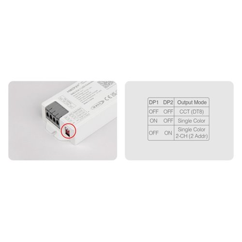 Mi-Light DL2 sterownik LED Dali 3w1 DT8 12-24V 10A