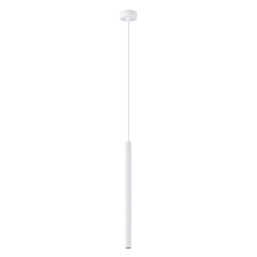 Lampa wisząca cienka tuba Arche 1xG9 biała