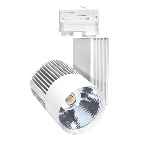 Reflektor 3-fazowy biały COB CRI90 30W 3450lm ciepły