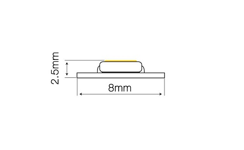 tasma led 3528 4,8w zimna