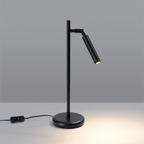 Lampa biurkowa Pastelo 1xG9 czarna
