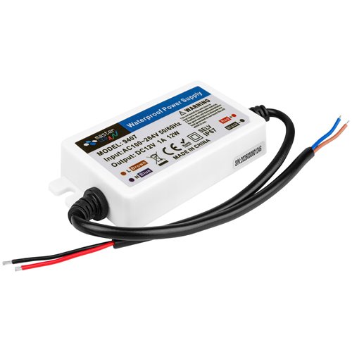 Zasilacz LED 12V hermetyczny IP67 PC Mini 1A 12W