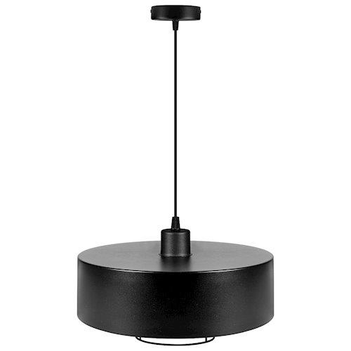Lampa wisząca E27 czarny żyrandol Velto Loft 30cm