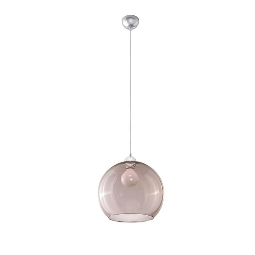 Lampa wisząca grafit kula BALL 1xE27