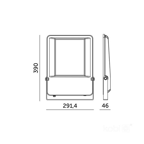 Halogen LED 150W SEUL 19500lm IP65 - 4000K