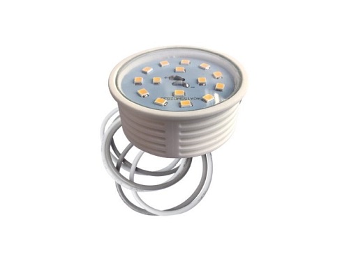 Żarówka LED line płaska meblowa 50mm 230V 5W 400lm biała zimna 6500K 