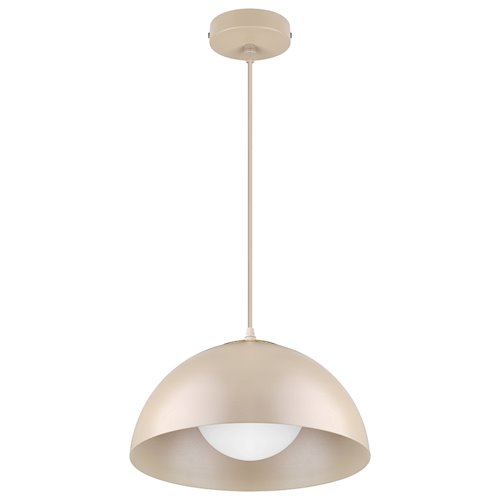 Lampa wisząca E27 żyrandol Velia 30cm kaszmir