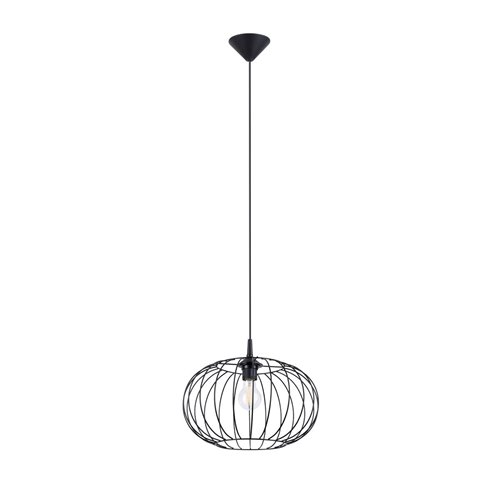 Lampa wisząca druciana TSUNO 1xE27 czarna