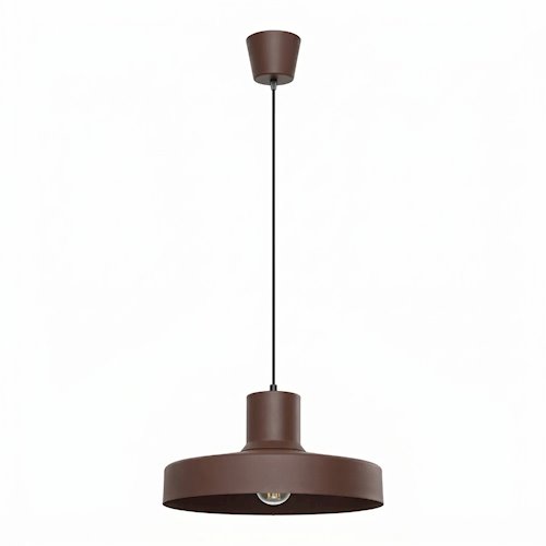 Lampa wisząca klasyczna Bilo 1xE27 brązowa