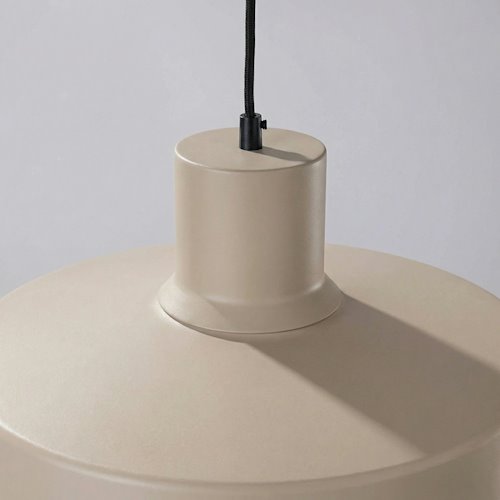 Lampa wisząca klasyczna Bilo 1xE27 taupe