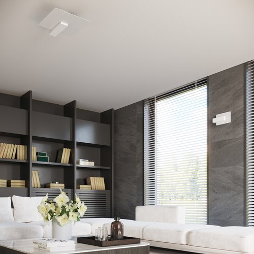 Lampa sufitowa nowoczesna LAPPO 2xE27 Biała