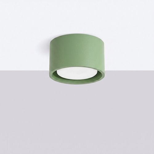 Lampa sufitowa tuba Modo 1xGx53 szałwiowa