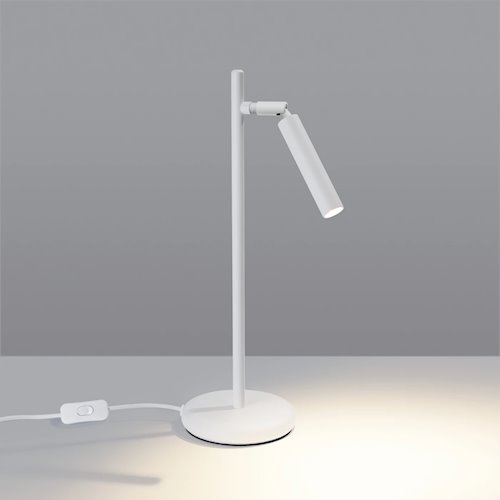Lampa biurkowa Pastelo 1xG9 biała