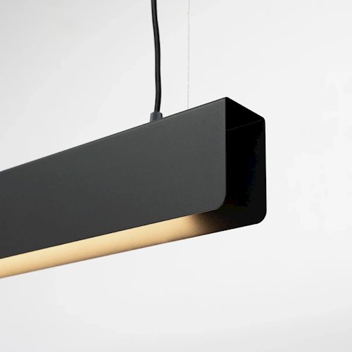 Lampa wisząca liniowa Spark 100cm 1xG13 8,5W 3000K czarna