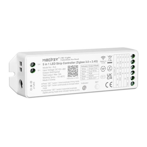Mi-Light ZL5 sterownik LED Zigbee 5w1 12V-48V 15A