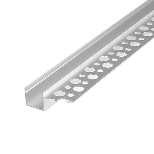 Profil LED GK Single srebrny anodowany z kloszem mlecznym - 2m