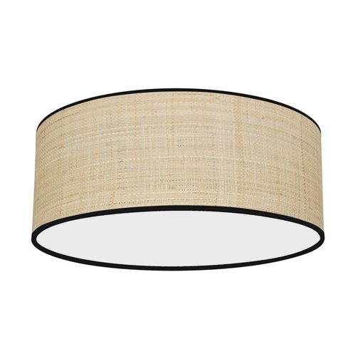 Lampa sufitowa okrągła Rattan 40cm 2xE27