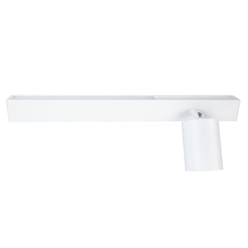 Kinkiet liniowy LED UP 5W z reflektorem GU10 Front prawy biały