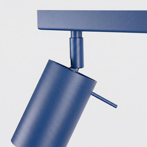 Kinkiet listwa z reflektorami Ring 6xGU10 ultramarynowy
