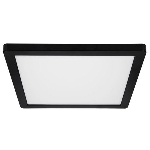 Panel LED o mocy 16W okrągły, podtynkowy, szklany z serii GLASS - biała  ciepła