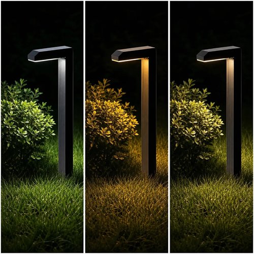 Słupek ogrodowy LED solarny Slim 53cm 3CCT