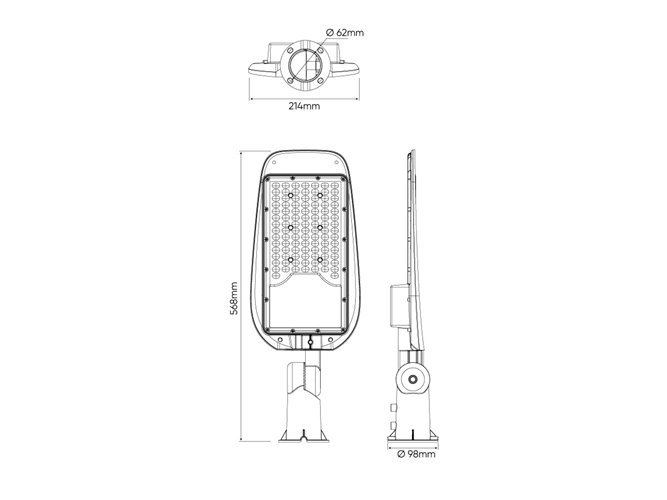 Lampa uliczna LED 100W STREETLITE