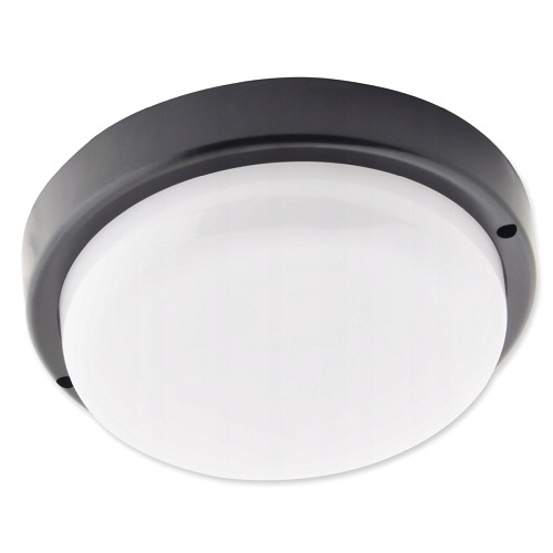 plafon led z czujnikiem 12w czarny